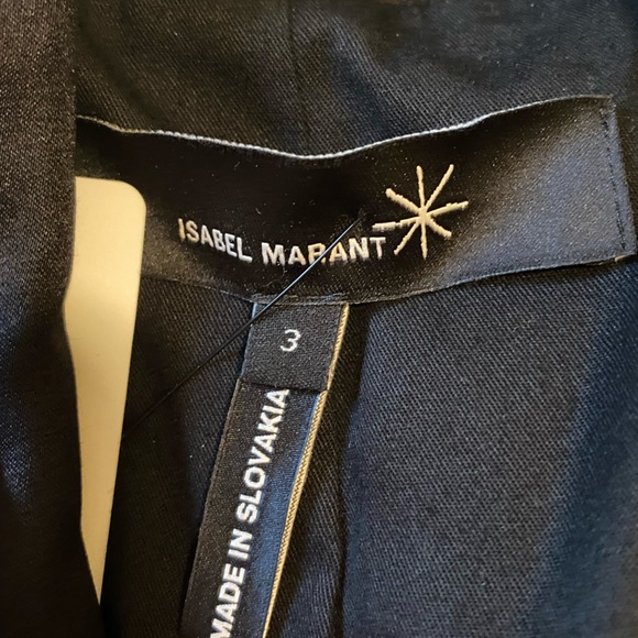 Isabel Marant Etoile linen tuxedo blazer dress - Picture 2 of 3